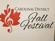 Carolinas District Fall Festival 9-10 Nov 2018
